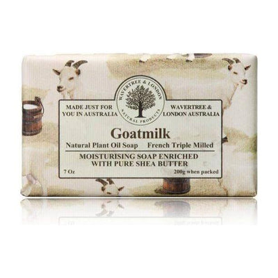 Savon au lait de chèvre Wavertree & London, triple mouture, 7 oz