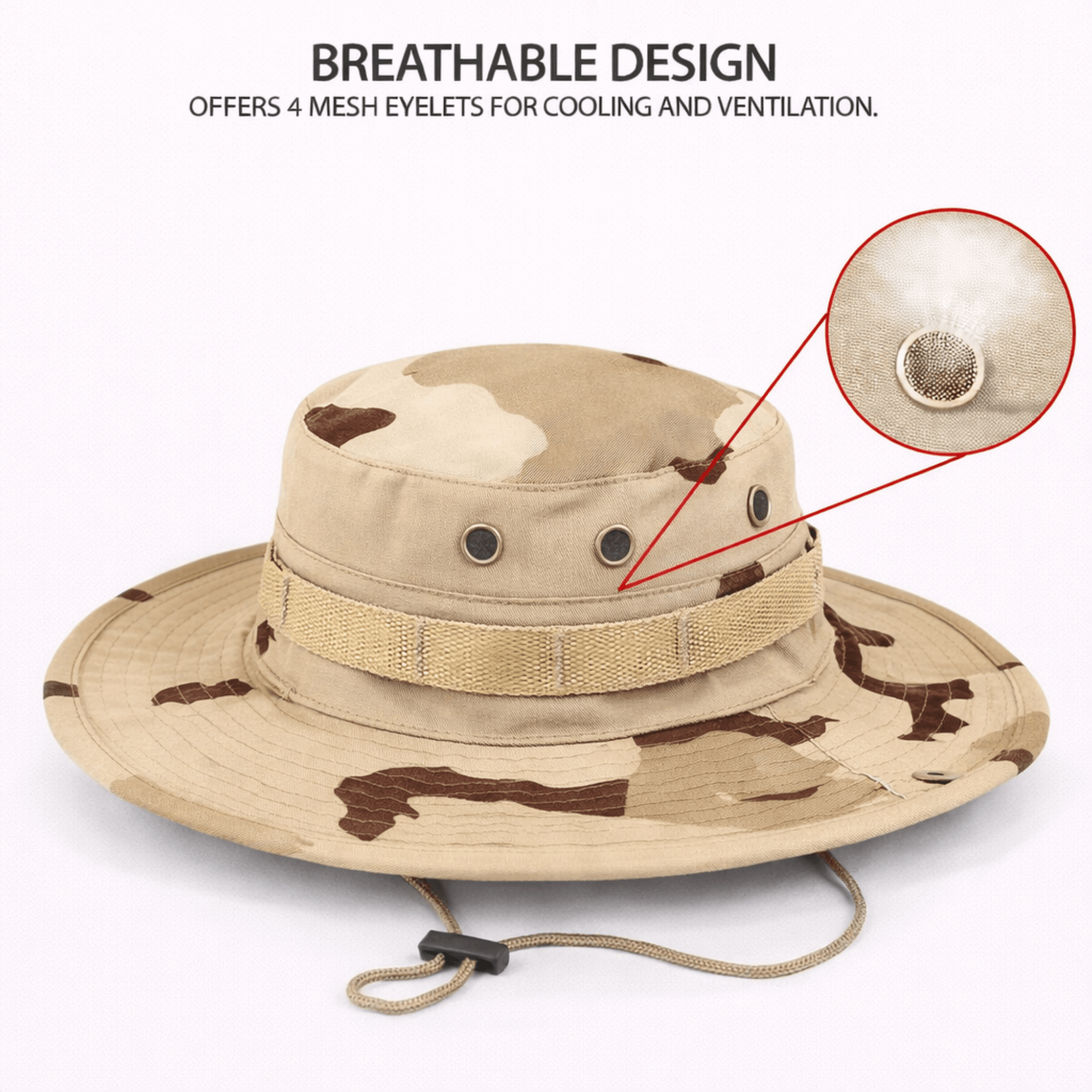 Chapeau de pêche tactique à large bord XGear