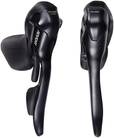 microSHIFT ADVENT Drop Bar Shifter Lever Set - 1x9 Speed