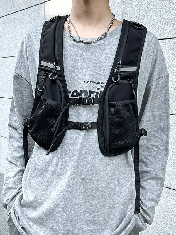 Premium Crossbody Tactical Vest Bag for Outdoor Adventures