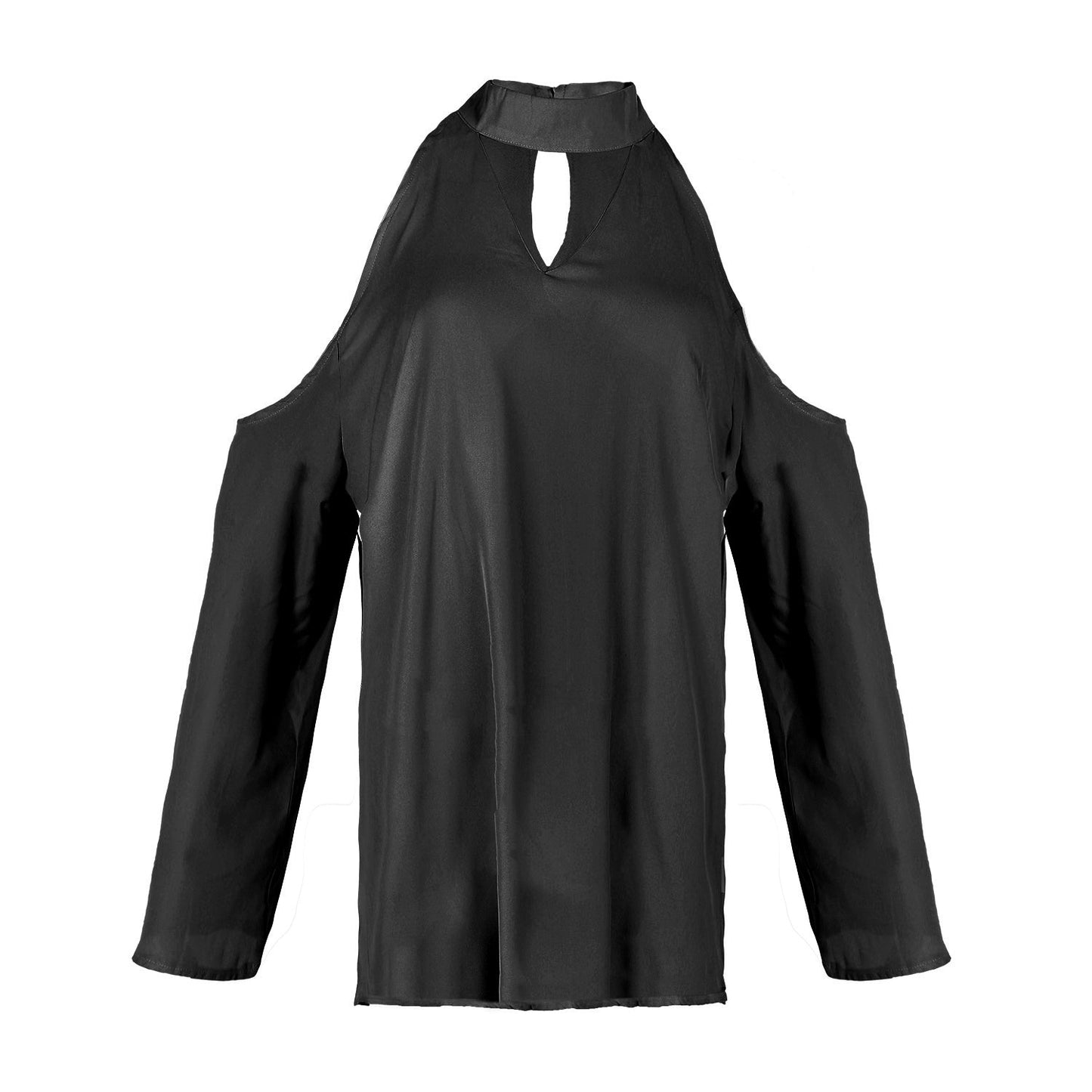 Women's Off The Shoulder V-Neck Blouse - Summer Style