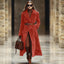 Elegant Solid-Color Women's Overcoat for Fall/Winter