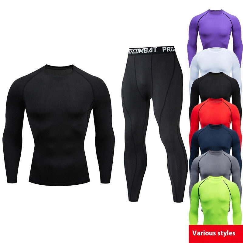 Men's Quick Drying PTZ Tight Pants Set