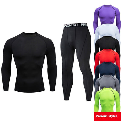 Men's Quick Drying PTZ Tight Pants Set