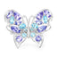 Bague en Tanzanite et Topaze Bleue Suisse de 3,60 Carats