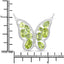 Collar de Peridoto Genuino de 4.65 Quilates en Plata Esterlina .925