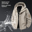 Loose Cargo Waterproof Jacket Coat with Hood