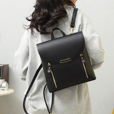 Sac de voyage en cuir souple pour femmes, grande capacité et à la mode