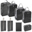 Ultimate Travel Organizer Bag Set - 8 Compressed Pieces - Korvel