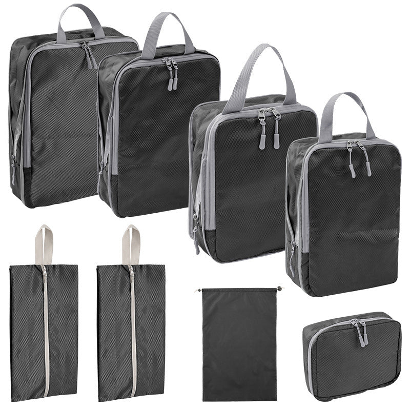 Ultimate Travel Organizer Bag Set - 8 Compressed Pieces - Korvel