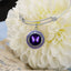 Educate, Empower: Silver Epilepsy Awareness Bracelet