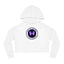 Educate, Empower Epilepsy Awareness Women's Cropped Hoodie