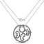 Pendentif en diamant vert véritable de 0,22 carat en argent sterling