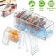 Ice Chilled Condiment Caddy Serving Tray with Removable Containers