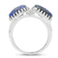 2.28 Carat Genuine Lapis Lazuli Sterling Silver Ring