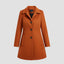 Manteau Femme Casual à Col Montant Automne Hiver