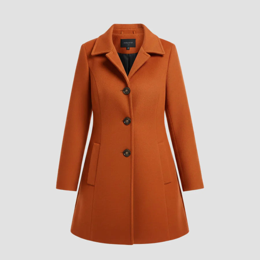 Manteau Femme Casual à Col Montant Automne Hiver