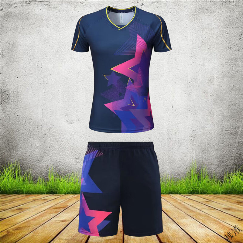 Ensemble de vêtements de sport de badminton et de volley-ball premium