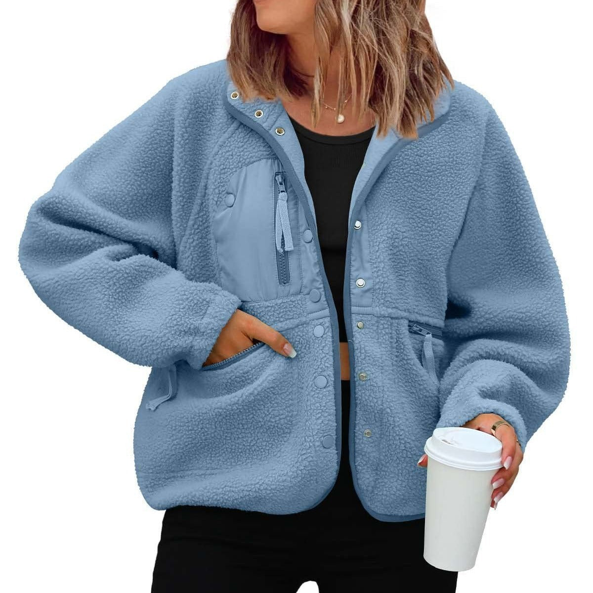 Premium Polar Fleece Sports and Leisure Sweater Jacket