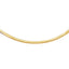 14k Yellow Gold Classic Omega Bracelet - 6.0 mm