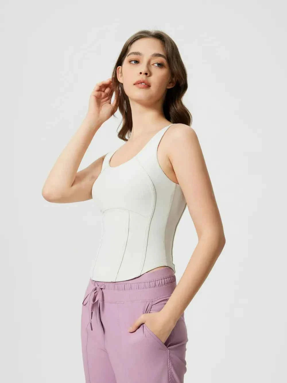 Millennia Flex: Top versátil con almohadillas removibles