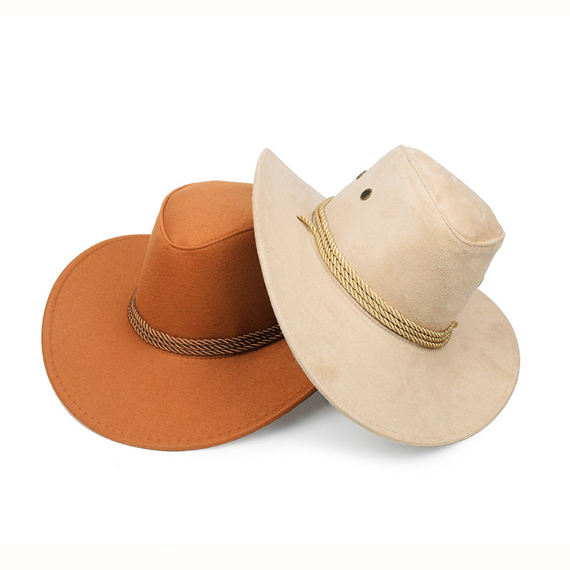 Premium Cowboy Hat for Spring and Summer Outdoor Activities