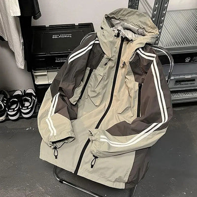 Loose Waterproof Shell Jacket for Women
