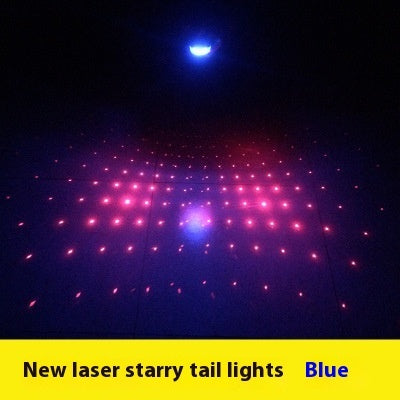 5-LED Bicycle Tail Light with Dual Laser Safety - Korvel