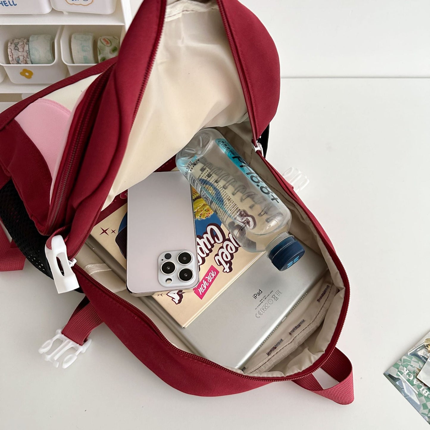 Mochila de Viaje de Gran Capacidad para Estudiantes de Secundaria