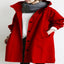Women's Casual Windbreaker Jacket with Hood and Pockets