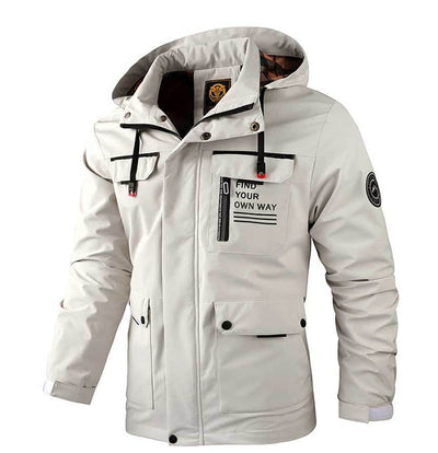 Men's Casual Hooded Parka - Warm & Windproof Jacket