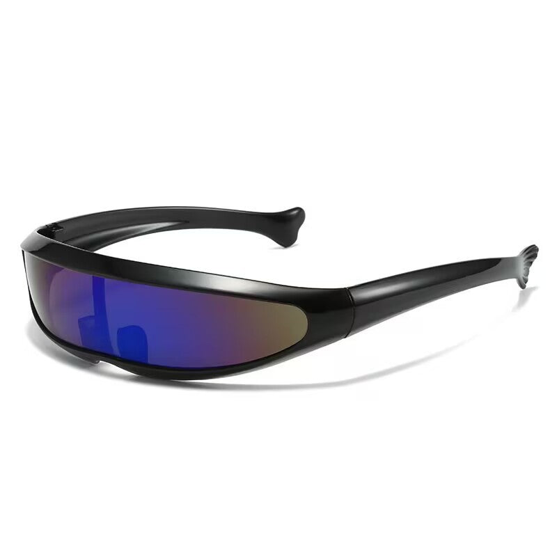 Lunettes de soleil en forme de poisson dauphin pour les sports de plein air
