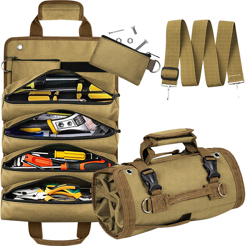 Kit de Transporte de Herramientas de Tela Oxford con Bandolera