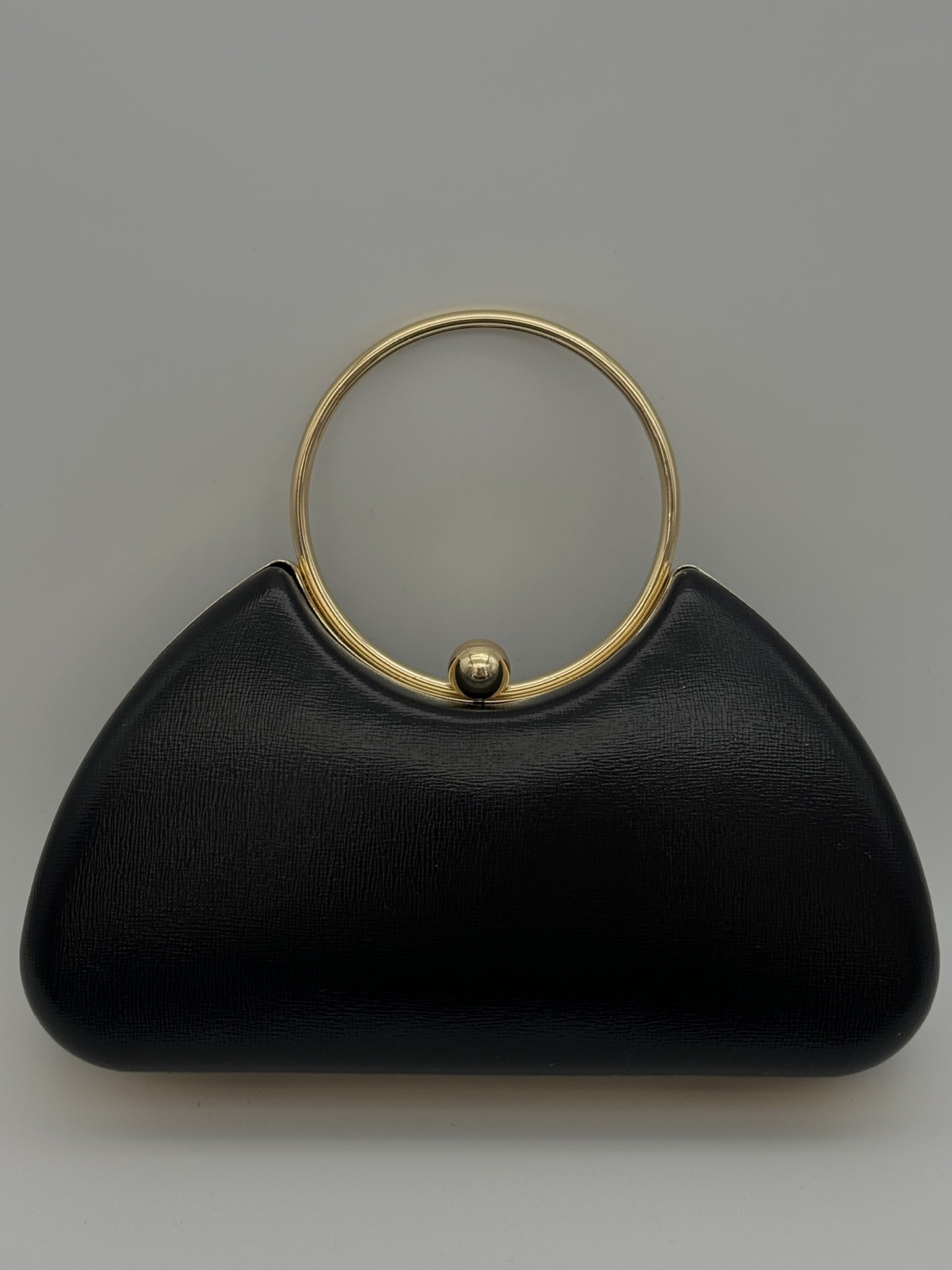 Clutch de Noche Elegante para Mujeres - Bolso de Marco Metálico Minimalista