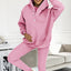 Ensemble de sport pour femmes en 3 pièces avec sweat à capuche et pantalons