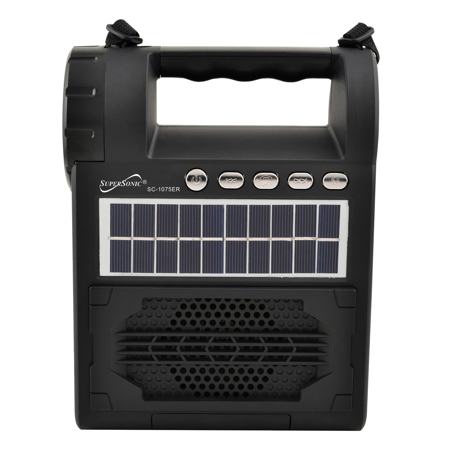 Haut-parleur solaire Supersonic avec radio FM et lanterne