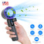 Ventilateur portable à main 100 vitesses avec refroidisseur à glace - Rechargeable et portable