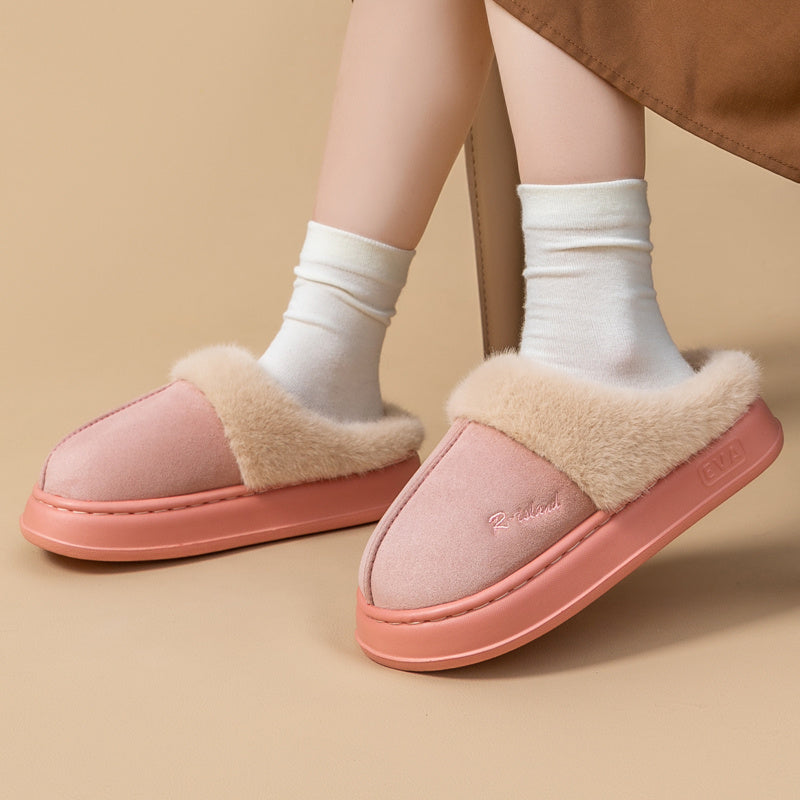 Chaussons Fluffy Premium pour Couples - Confort Intérieur Douillet