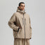 Men's Waterproof Breathable Loose Zip Ski Suit Jacket