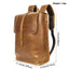 Sac à dos de voyage en cuir premium pour ordinateur portable