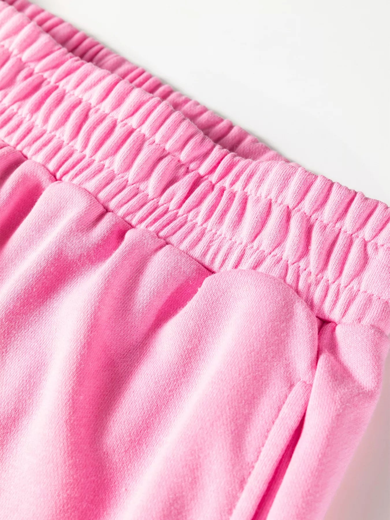 Ensemble Sweatshirt et Shorts avec Broderie en Nœud