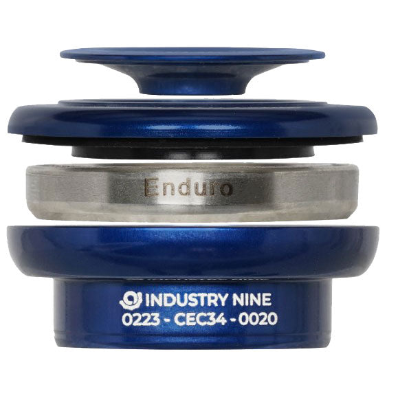 Cubierta Superior Industry Nine iRiX EC34/28.6 Azul 5mm