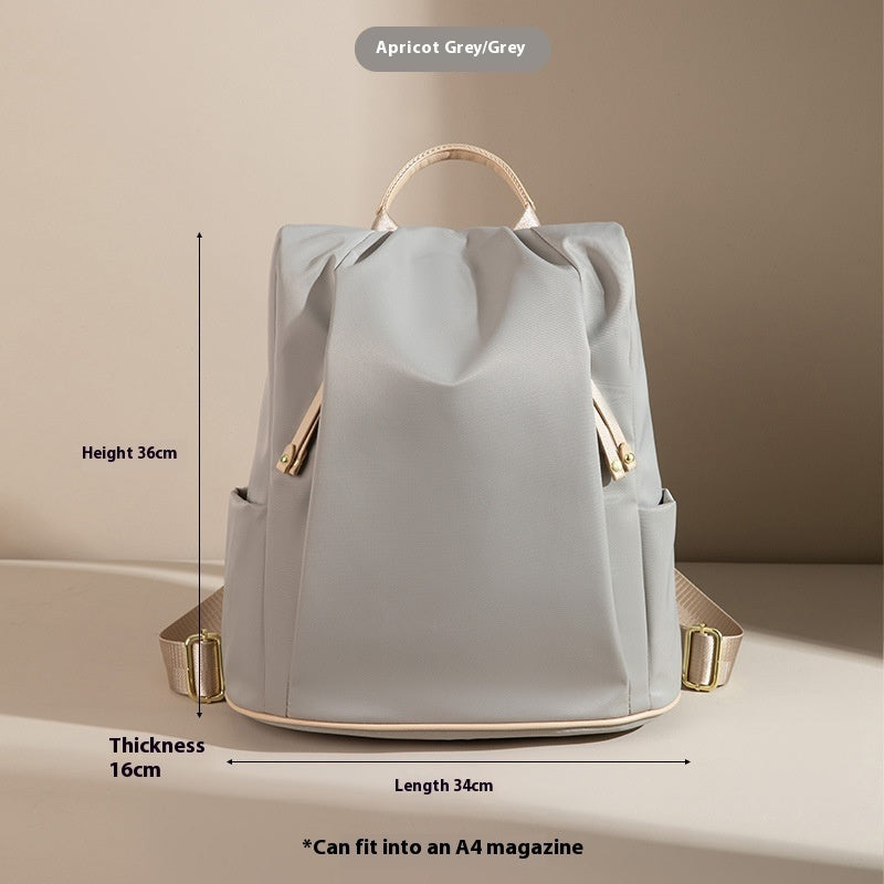 Fashion Commuter Contrast Color Travel Bag Backpack