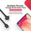 4-in-1 Retractable USB Cable with Phone Stand and Storage Box