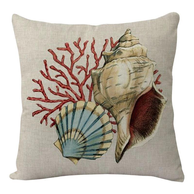 Housses de coussin imprimées Tortue de mer Mandotos pour une décoration intérieure élégante