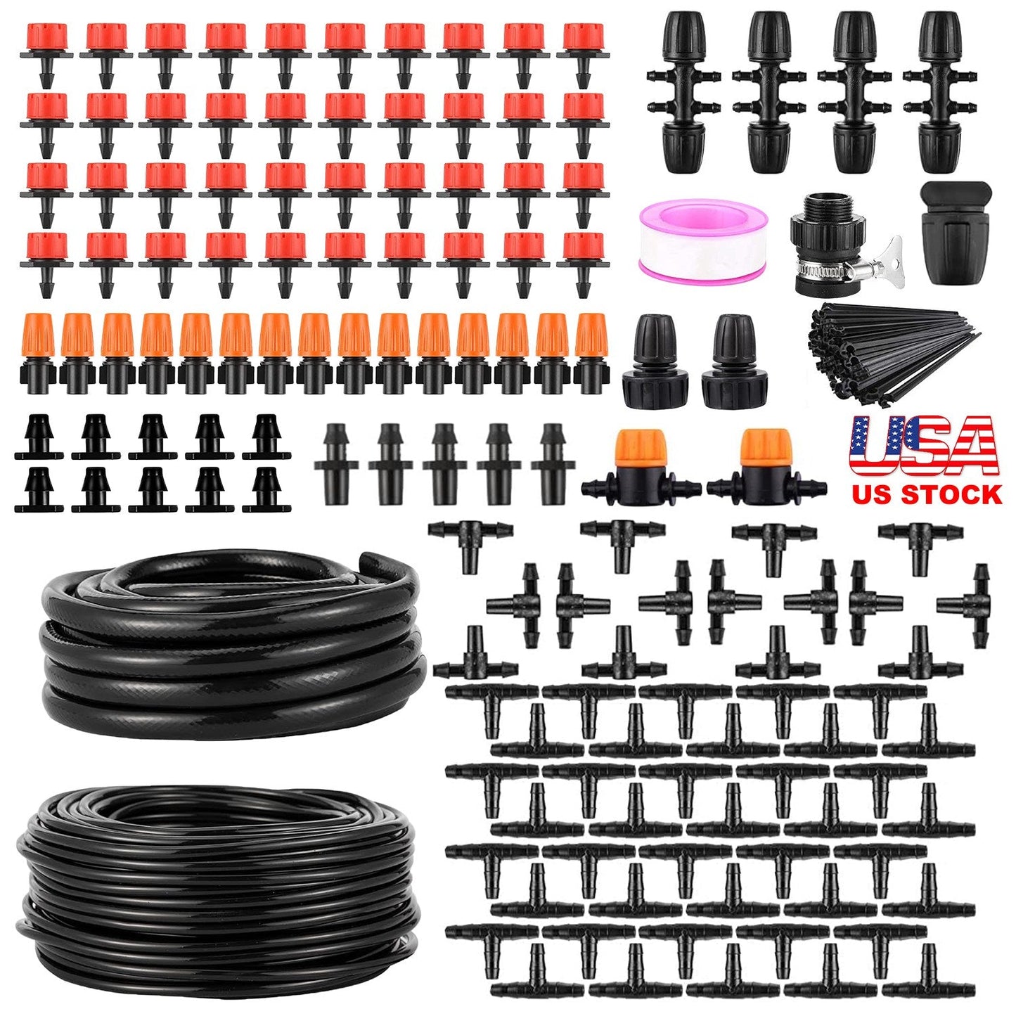 Kit de Riego por Goteo Premium para un Riego Eficiente del Jardín