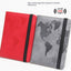World Map Passport Case with Anti-Magnetic Features