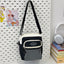Stylish Contrast Color Crossbody Bag for Students