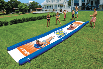 WOW Sports Mega Tobogán de Agua para Jardín 25' x 6'