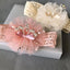 Elegant Handmade Baby Girl Hair Band with Rhinestone Crown - Perfect for Infants - Korvel